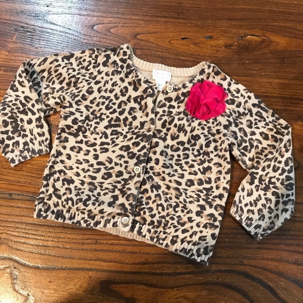 🐥Cheetah Print Sweater